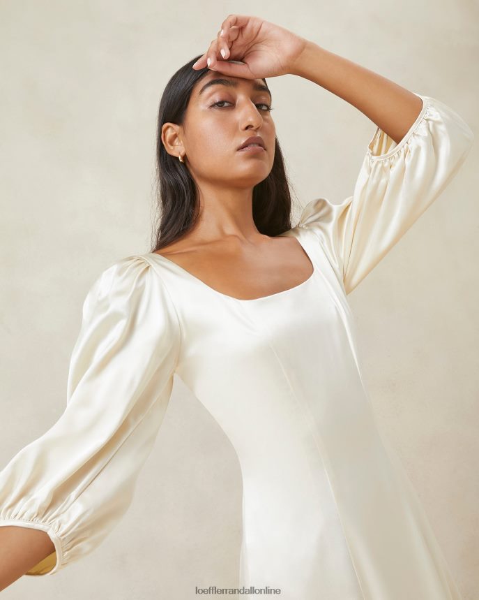 Loeffler Randall dlhé šaty carmina slonovina ženy oblečenie PT864D169