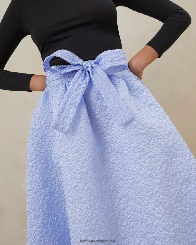 Loeffler Randall carrie volániková kruhová sukňa Modrá ženy oblečenie PT864D249