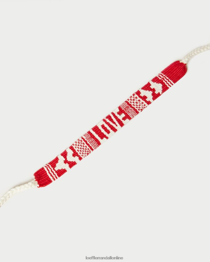 Loeffler Randall milujem xoxo náramky červená/ružová ženy príslušenstvo PT864D406
