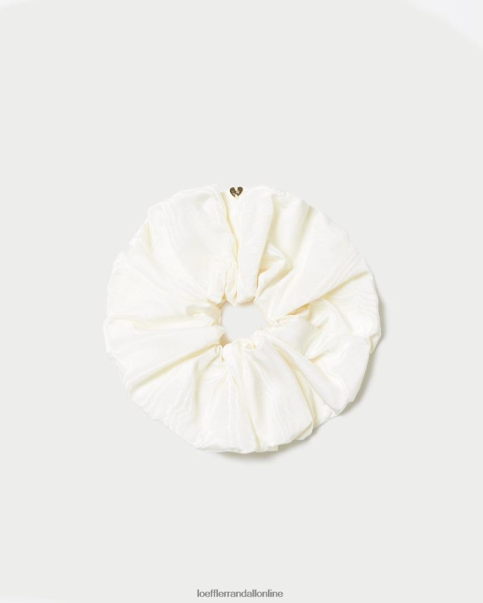 Loeffler Randall astrid oversized scrunchie krém ženy príslušenstvo PT864D150