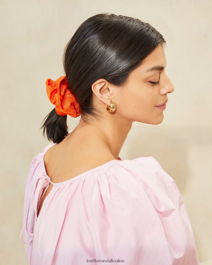 Loeffler Randall astrid oversized scrunchie mandarínka ženy príslušenstvo PT864D156