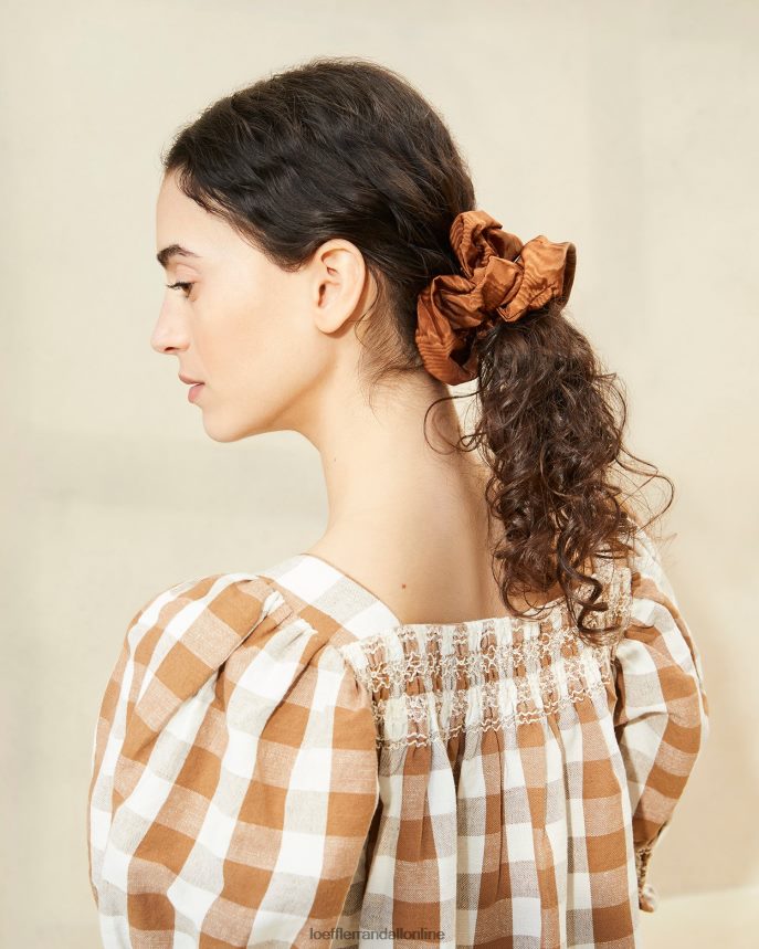 Loeffler Randall astrid oversized scrunchie muškátový oriešok ženy príslušenstvo PT864D158