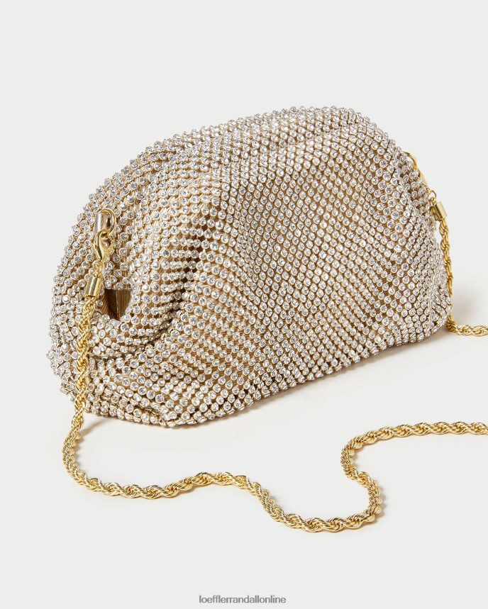 Loeffler Randall Doris diamantové mini vrecko zlato ženy tašky PT864D356