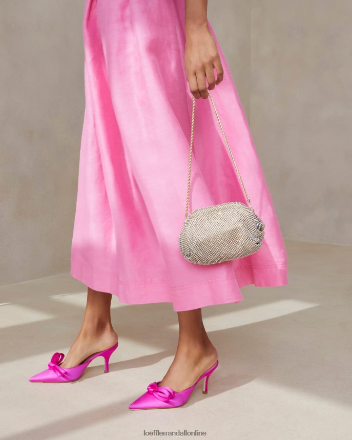 Loeffler Randall Doris diamantové mini vrecko zlato ženy tašky PT864D356