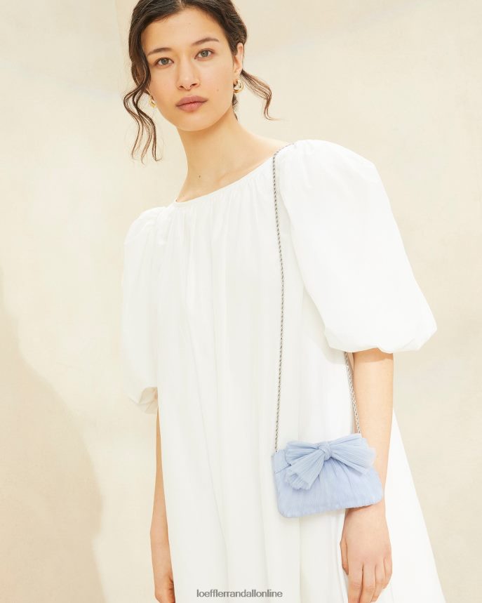 Loeffler Randall Rochelle mini spojka luku Modrá ženy tašky PT864D339