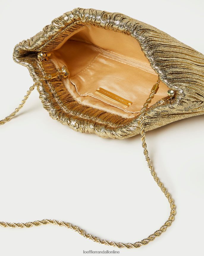 Loeffler Randall brit plochá skladaná spojka oro ženy tašky PT864D376