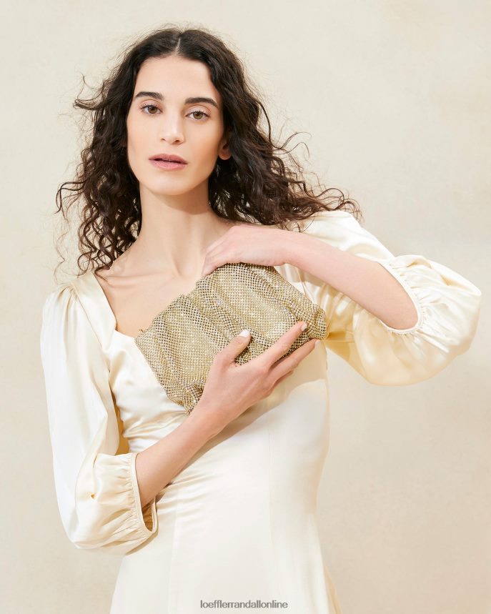 Loeffler Randall ember diamante naberaná spojka seno ženy tašky PT864D385