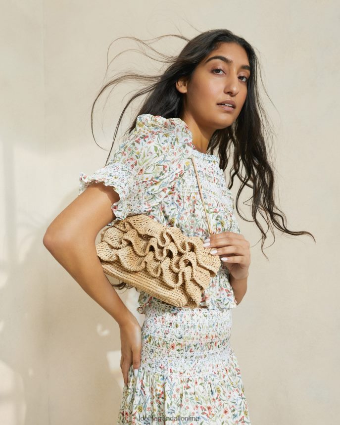 Loeffler Randall odette volánik spojka prirodzené ženy tašky PT864D375