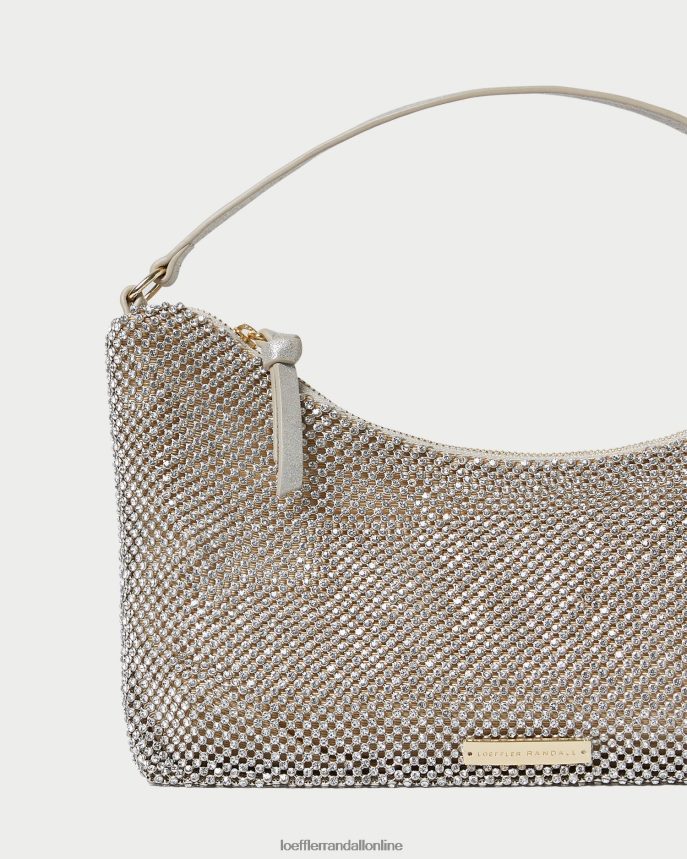 Loeffler Randall bagetová taška cam diamante zlato ženy tašky PT864D399