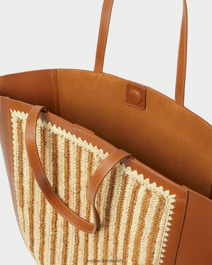 Loeffler Randall katia okrídlená taška prírodný/hnedý/koňakový ženy tašky PT864D321