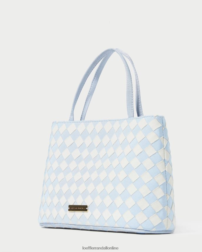 Loeffler Randall minnow mini taška svetlo modrá/krémová ženy tašky PT864D317