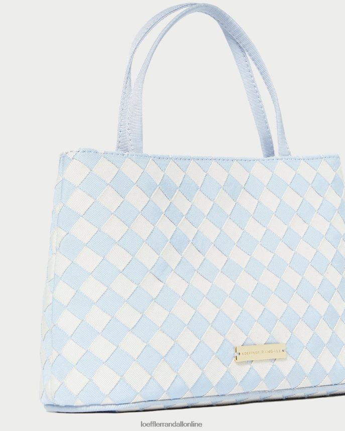 Loeffler Randall minnow mini taška svetlo modrá/krémová ženy tašky PT864D317