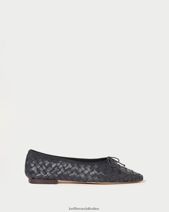 Loeffler Randall landry tkaný baletný byt čierna ženy topánky PT864D306