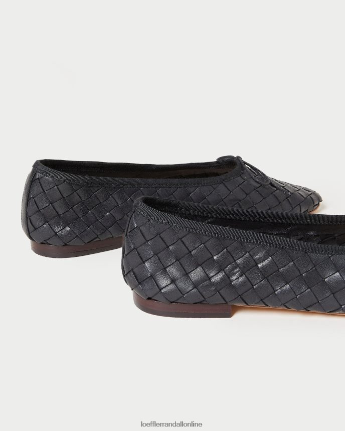Loeffler Randall landry tkaný baletný byt čierna ženy topánky PT864D306