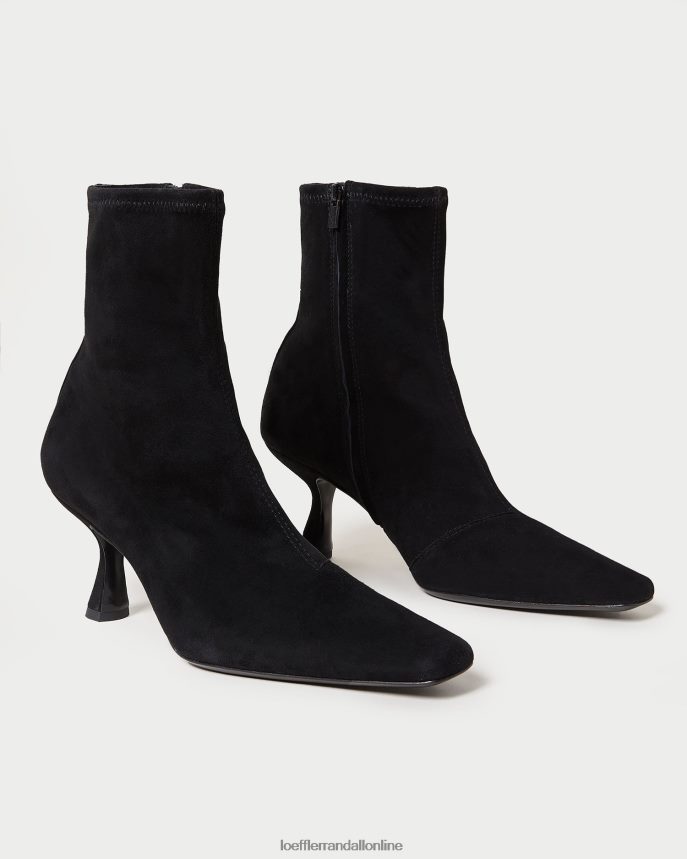 Loeffler Randall thandy semišové zakrivené topánočky čierna ženy topánky PT864D289