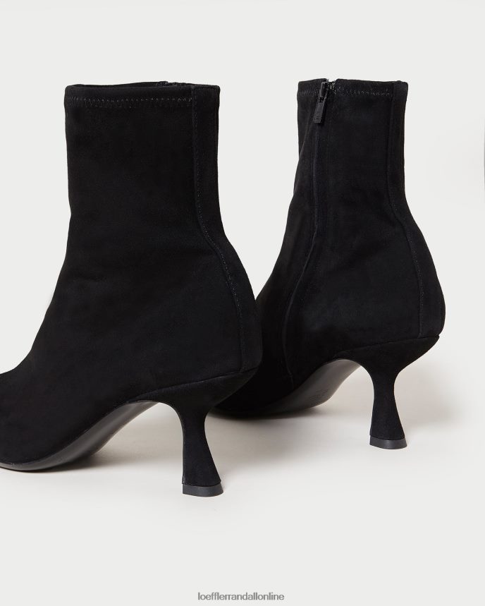 Loeffler Randall thandy semišové zakrivené topánočky čierna ženy topánky PT864D289