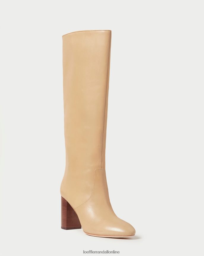 Loeffler Randall zlatá vysoká čižma kaki ženy topánky PT864D288