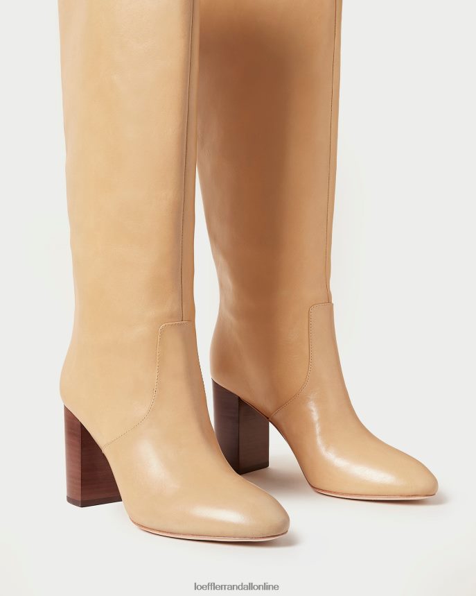 Loeffler Randall zlatá vysoká čižma kaki ženy topánky PT864D288