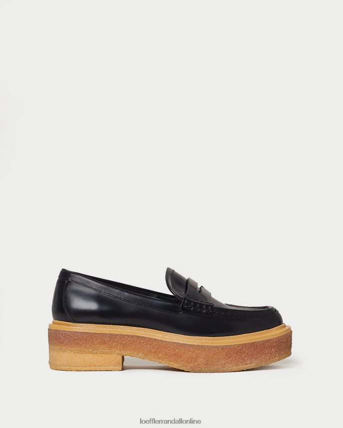 Loeffler Randall rikki platformový mokasín čierna ženy topánky PT864D311