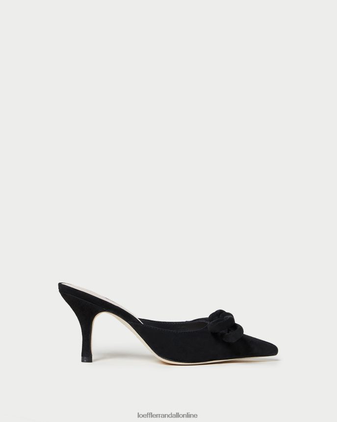 Loeffler Randall amyra luk mačiatko mulica čierna ženy topánky PT864D57