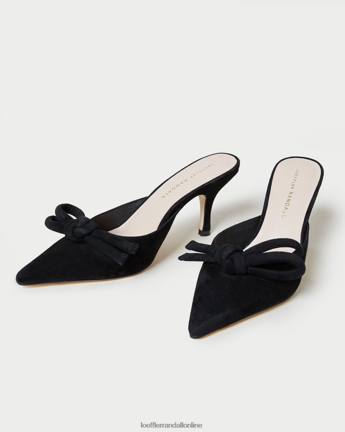 Loeffler Randall amyra luk mačiatko mulica čierna ženy topánky PT864D57