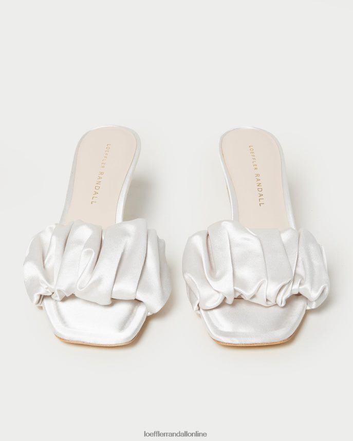 Loeffler Randall bianca mačiatko päta mule krém ženy topánky PT864D65