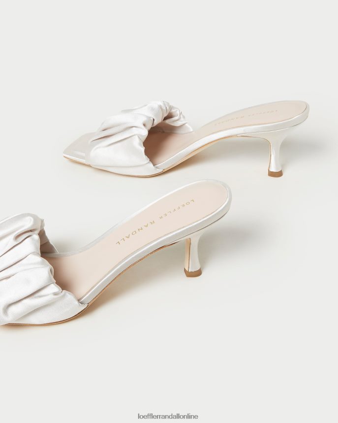 Loeffler Randall bianca mačiatko päta mule krém ženy topánky PT864D65