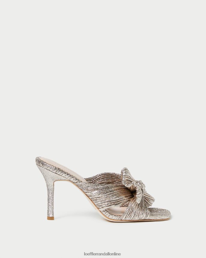 Loeffler Randall claudia skladaný luk mulica šampanské ženy topánky PT864D94