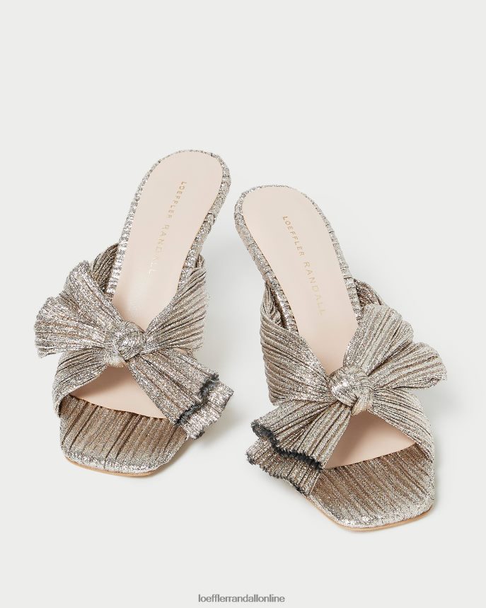 Loeffler Randall claudia skladaný luk mulica šampanské ženy topánky PT864D94
