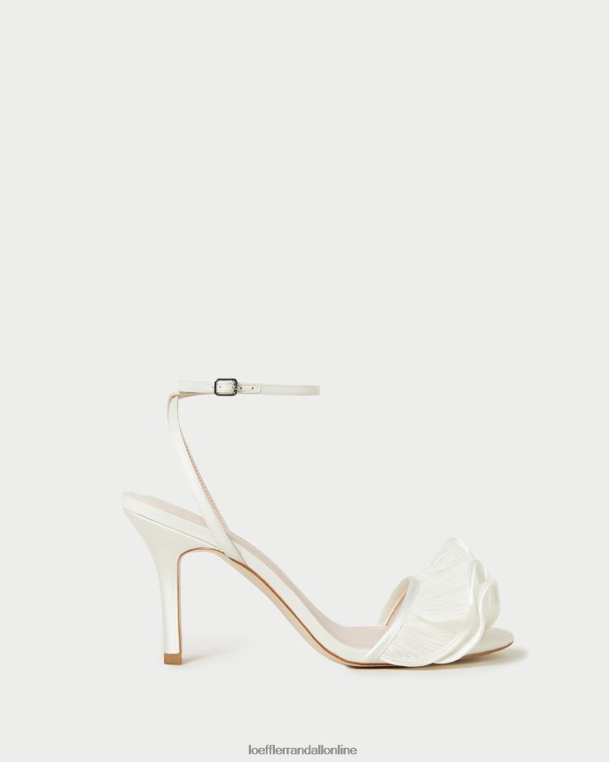 Loeffler Randall estella volánikové sandále na podpätku perla ženy topánky PT864D42