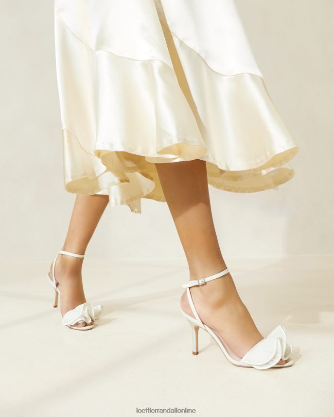 Loeffler Randall estella volánikové sandále na podpätku perla ženy topánky PT864D42