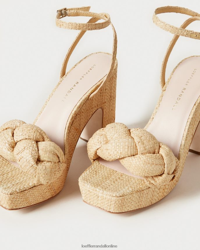 Loeffler Randall fae platforma podpätku prirodzené ženy topánky PT864D21
