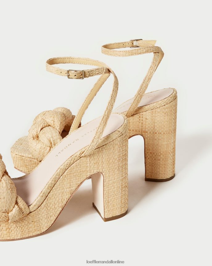 Loeffler Randall fae platforma podpätku prirodzené ženy topánky PT864D21
