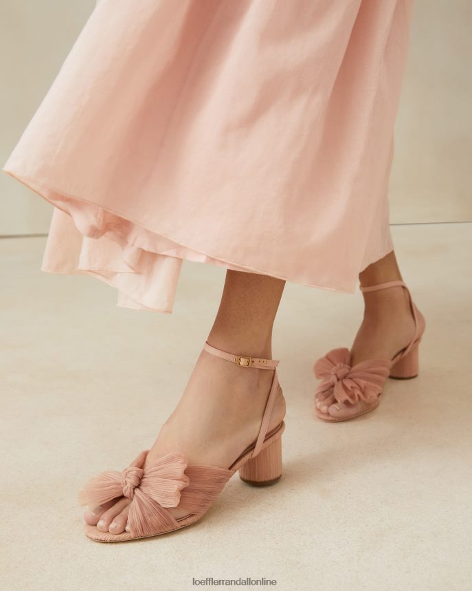 Loeffler Randall georgínová skladaná mašľa podpätok krása ženy topánky PT864D30