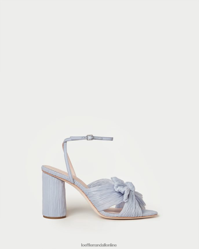 Loeffler Randall kamélia skladaná mašľa podpätok Modrá ženy topánky PT864D7