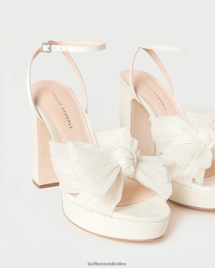 Loeffler Randall natalia platforma mašľa podpätok perla ženy topánky PT864D14