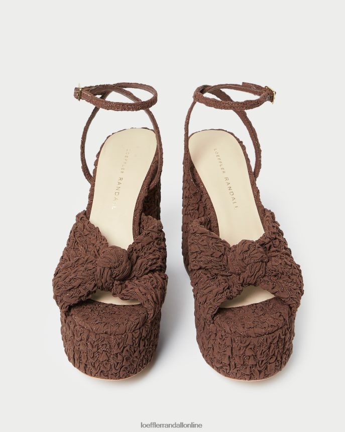 Loeffler Randall platforma rozuzla kakao ženy topánky PT864D92