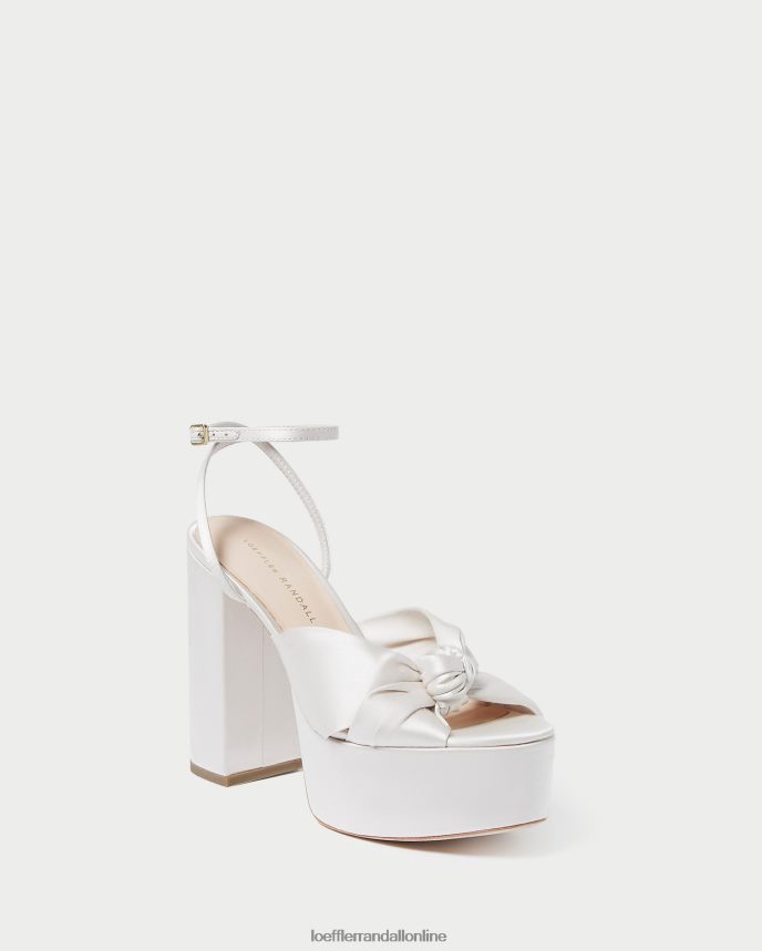 Loeffler Randall platforma rozuzla krém ženy topánky PT864D47