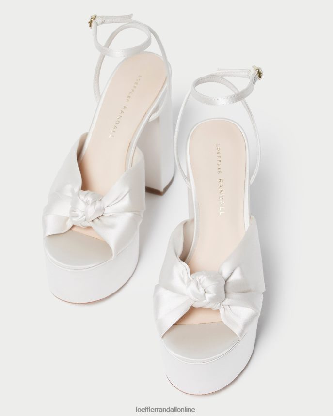 Loeffler Randall platforma rozuzla krém ženy topánky PT864D47