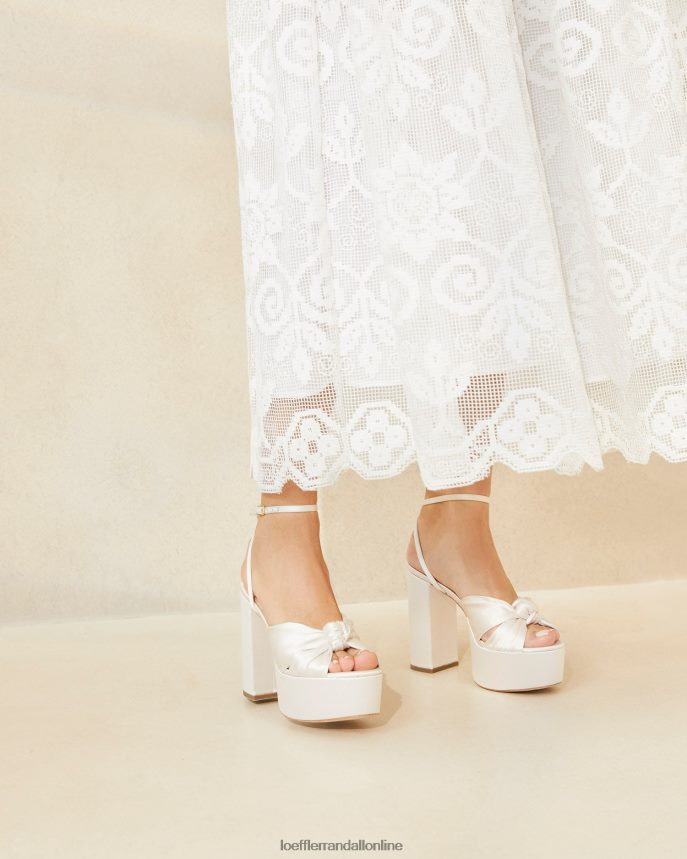 Loeffler Randall platforma rozuzla krém ženy topánky PT864D47