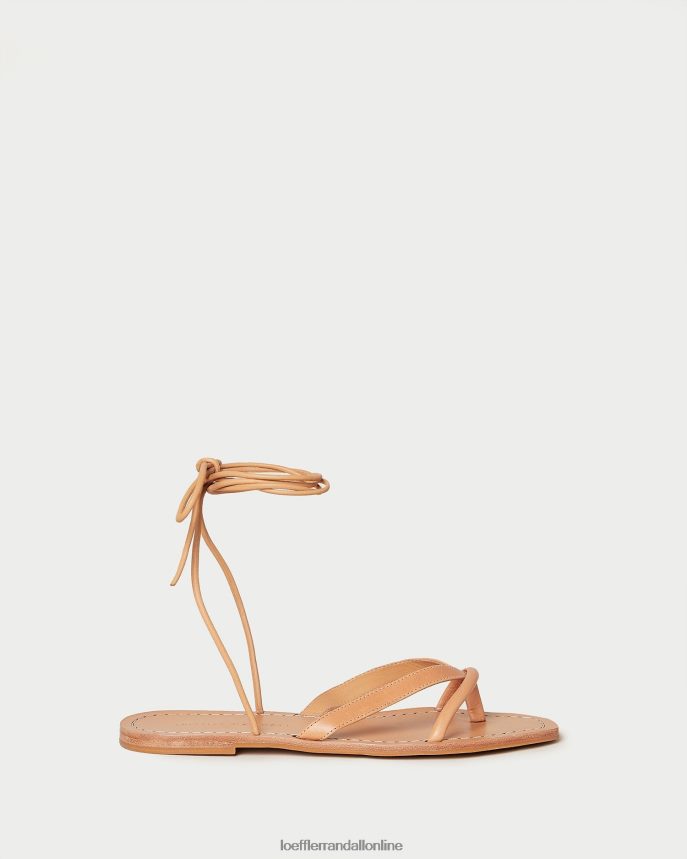 Loeffler Randall lila tangá zavinovacie sandále med ženy topánky PT864D106