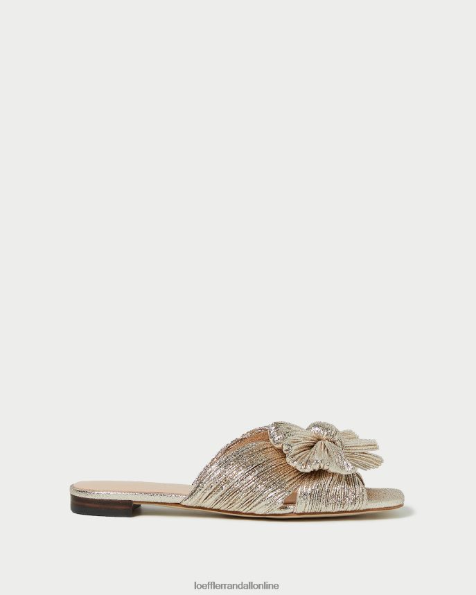 Loeffler Randall šmykľavka daphne luk šampanské ženy topánky PT864D124