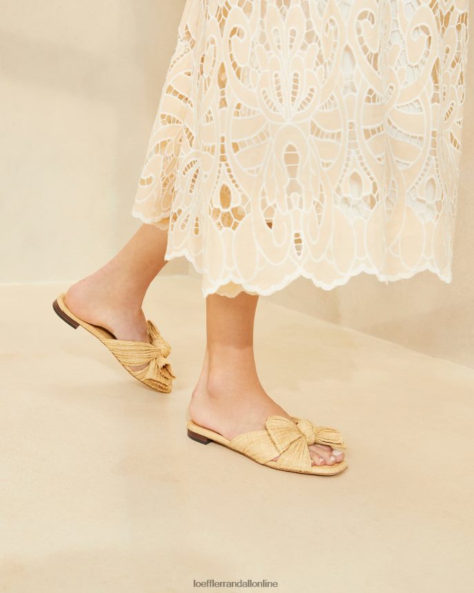 Loeffler Randall šmykľavka daphne luk prirodzené ženy topánky PT864D116