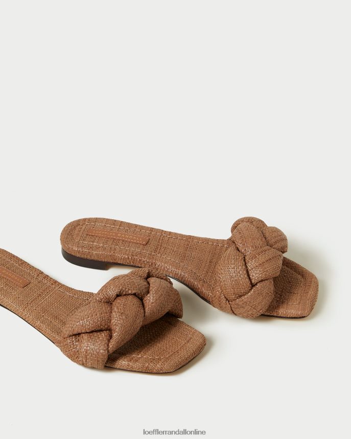 Loeffler Randall zapletané sandále joanna hnedá ženy topánky PT864D111